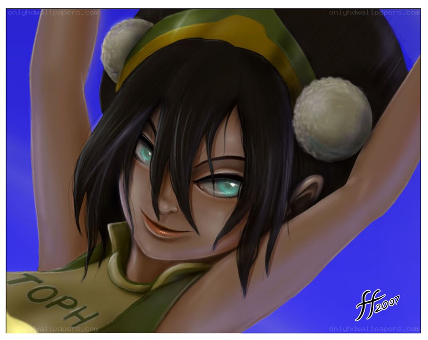 Toph Beifong character art