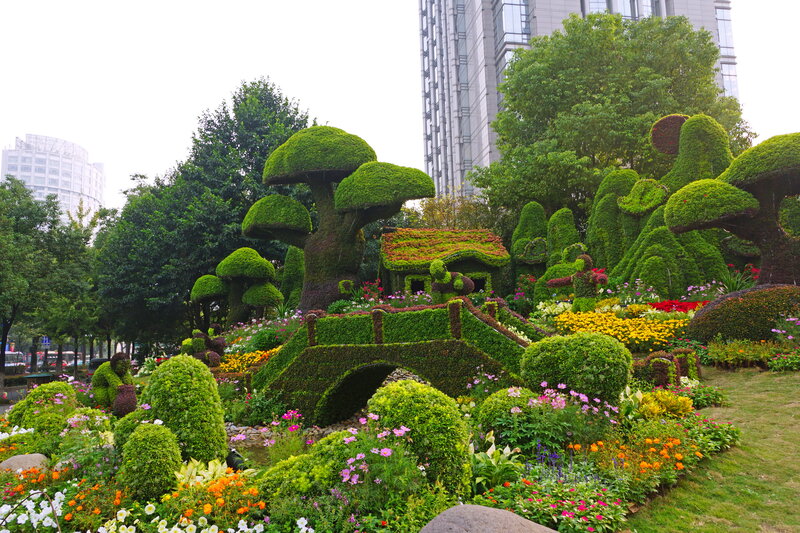 Topiary Garden Display