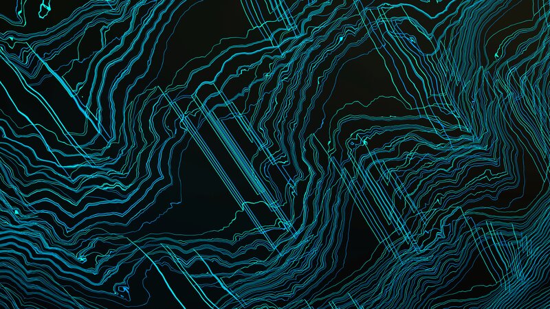 Topographic Contour Lines