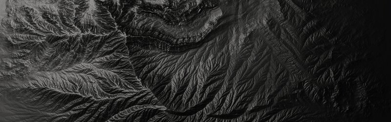 Topographic Map of Mountains