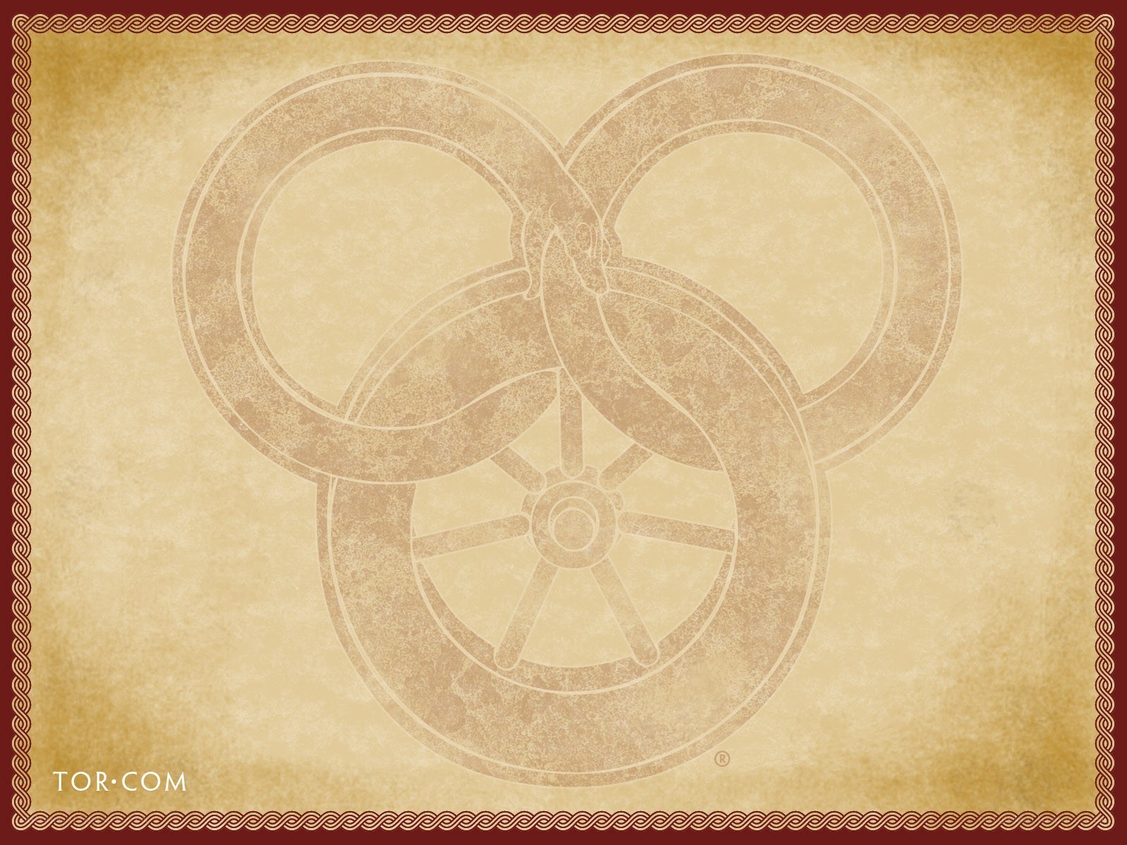 Tor Project logo on parchment