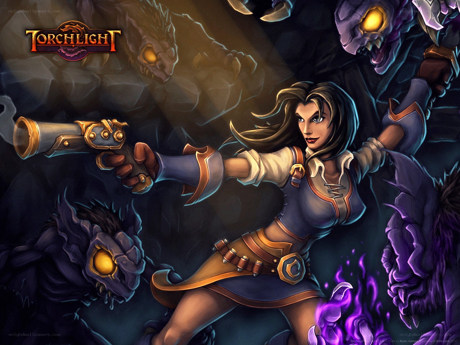 Torchlight character art