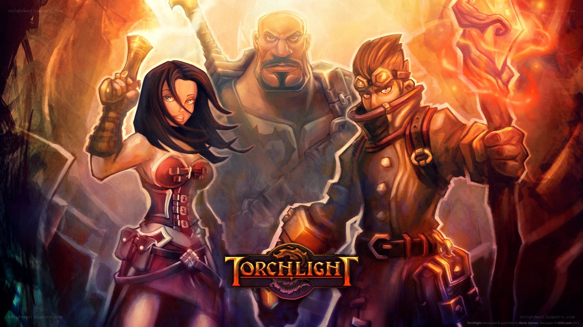 Torchlight game art