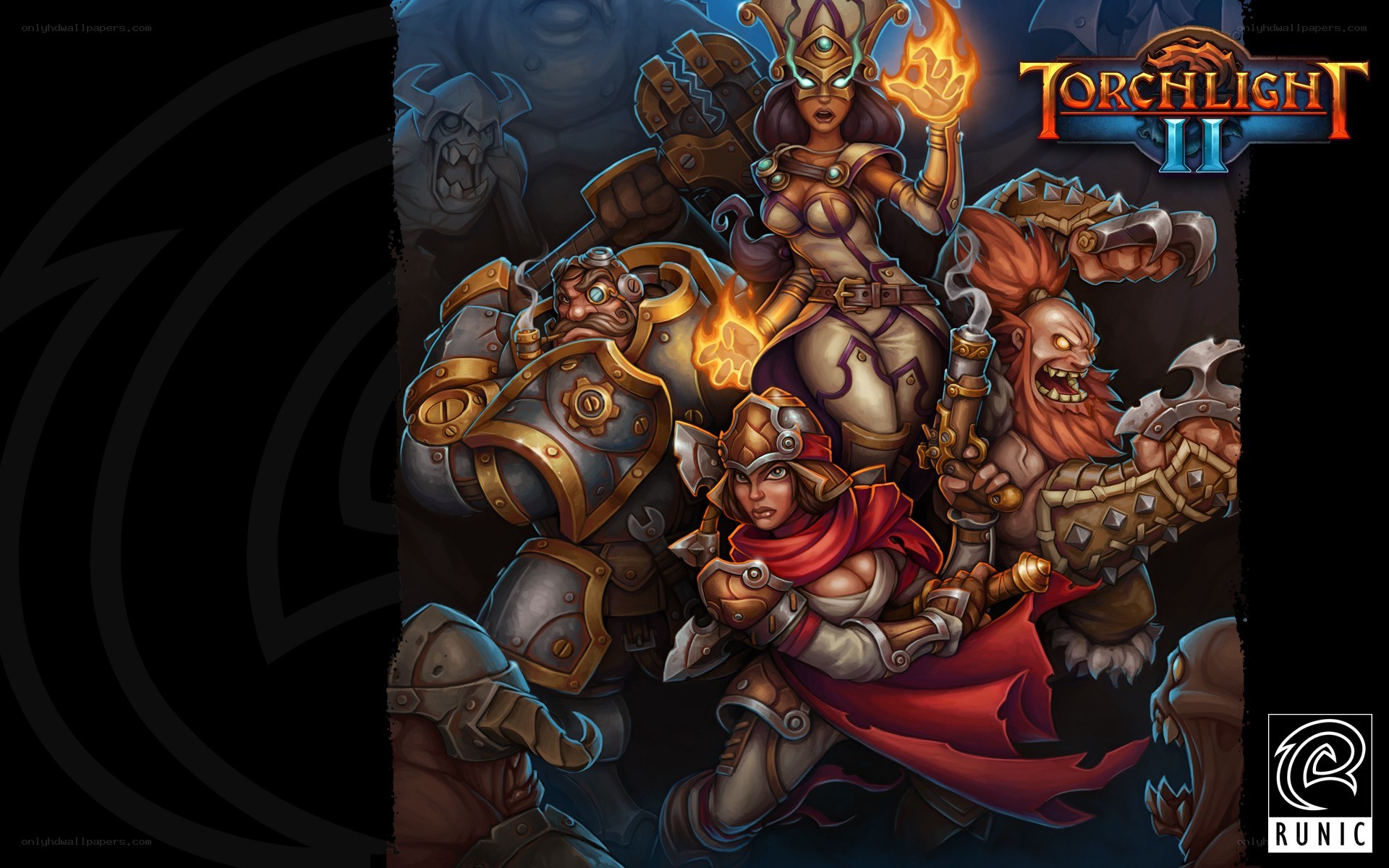 Torchlight II game art
