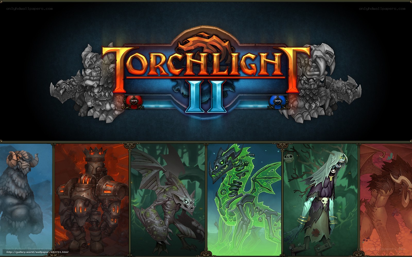 Torchlight II game art