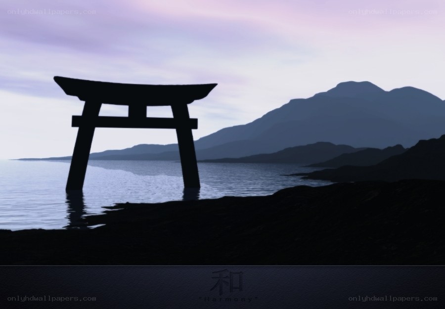 Torii Gate at Dusk