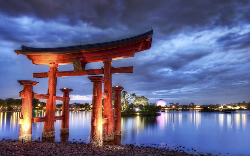 Torii gate at Epcot