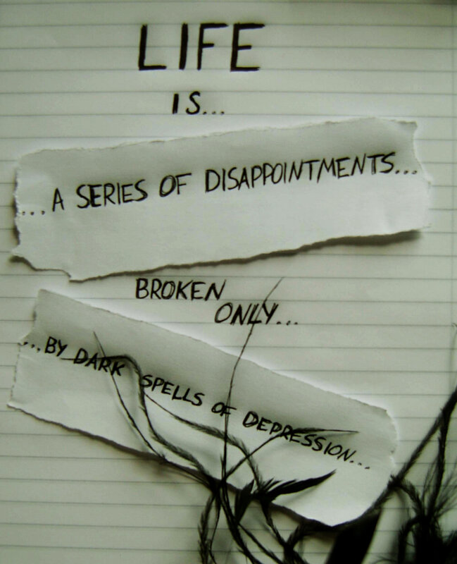Torn Paper on Notebook