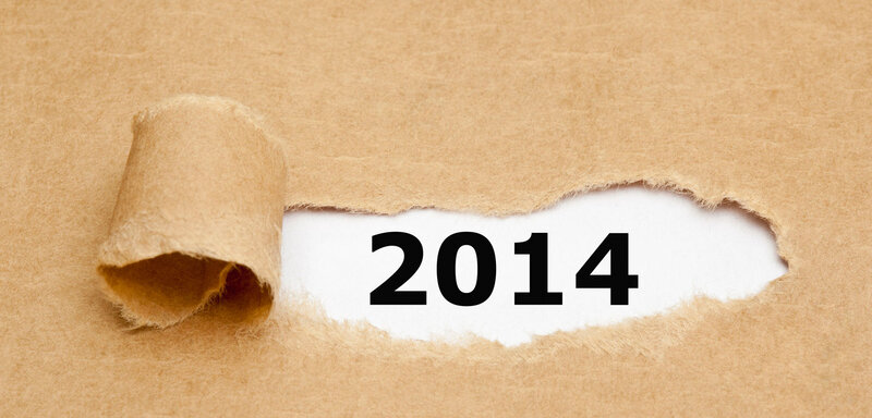 Torn Paper Revealing Year