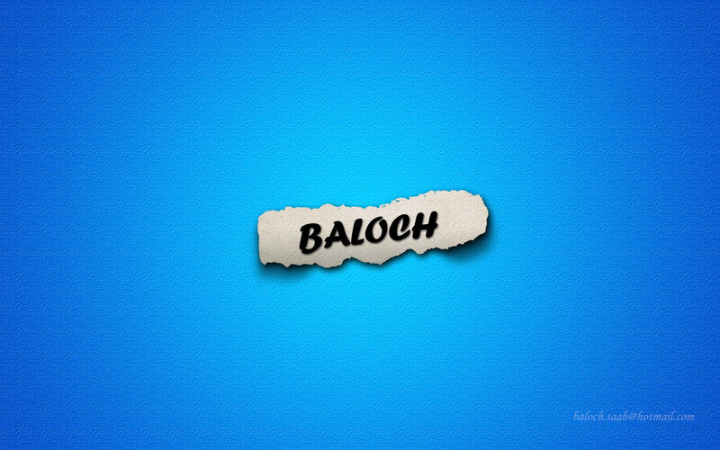 Torn Paper with Text — Blue, Minimalist