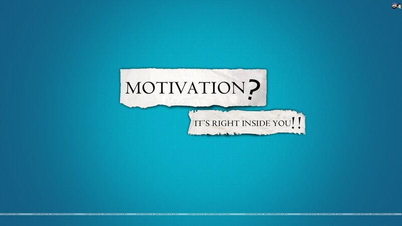 Torn Paper with Text — Blue, Motivational