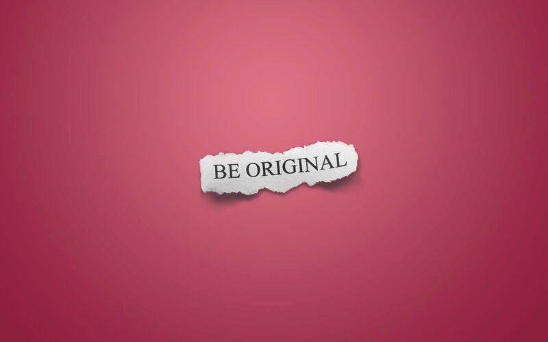 Torn Paper with Text — Red