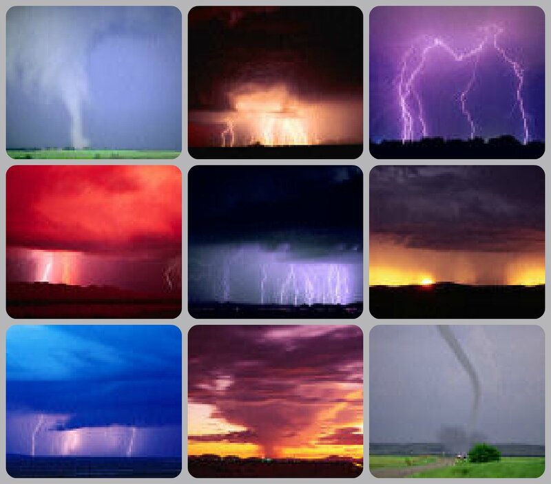 Tornado and Lightning Storms