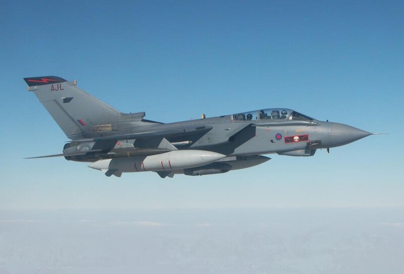 Tornado Fighter Jet — Gray, Calm