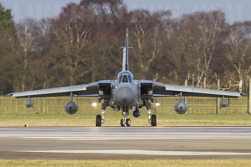 Tornado Fighter Jet — Gray, Neutral, Afternoon