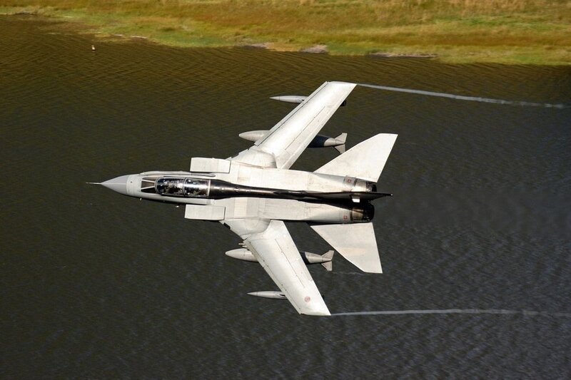 Tornado Fighter Jet — Gray
