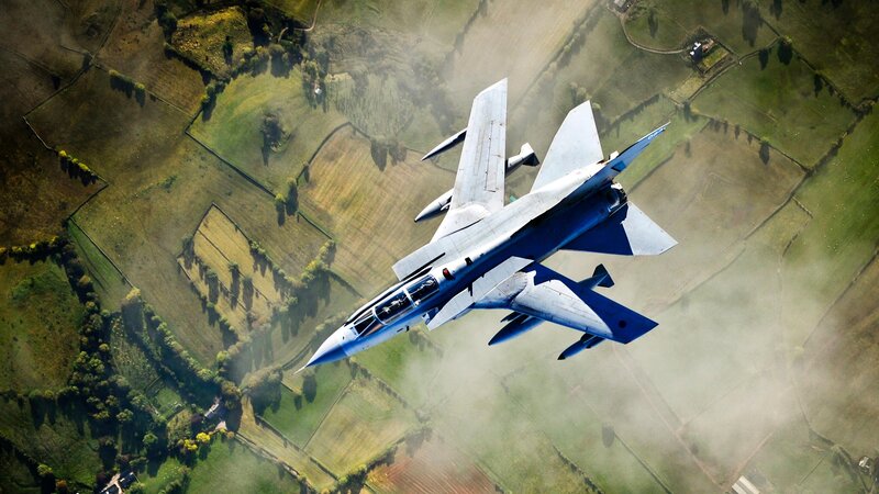 Tornado Fighter Jet — Green