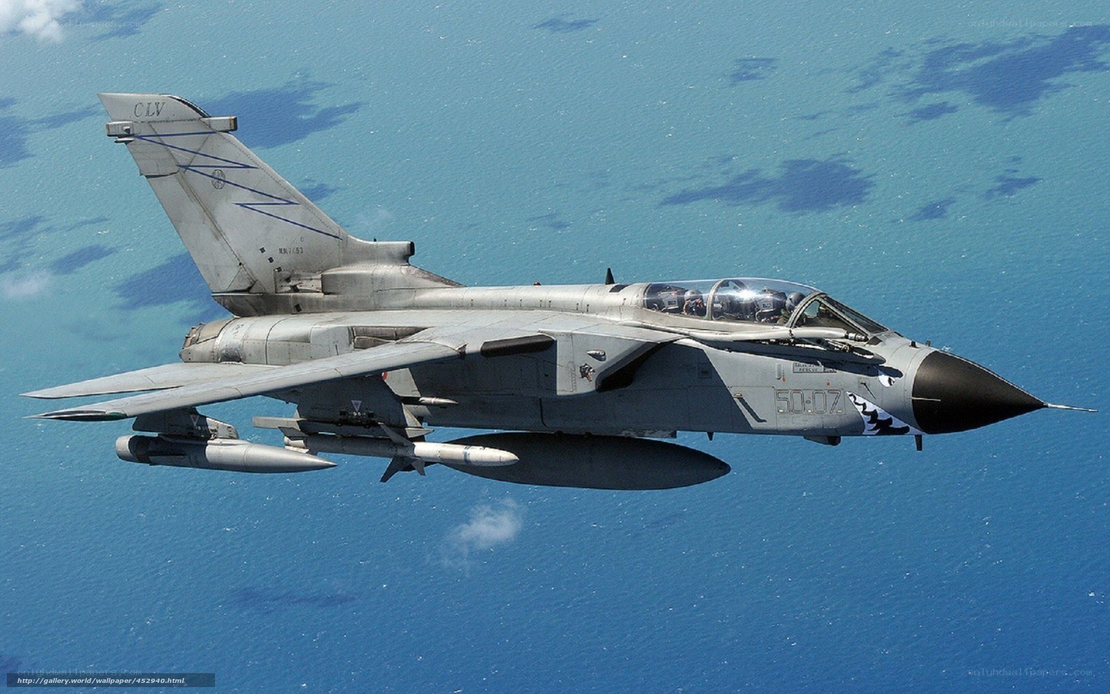 Tornado fighter jet in flight