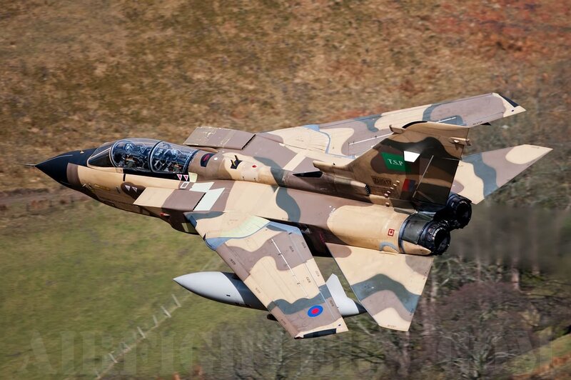 Tornado Fighter Jet — Tan
