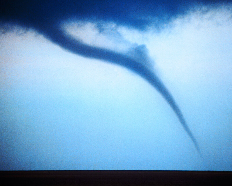 Tornado funnel cloud