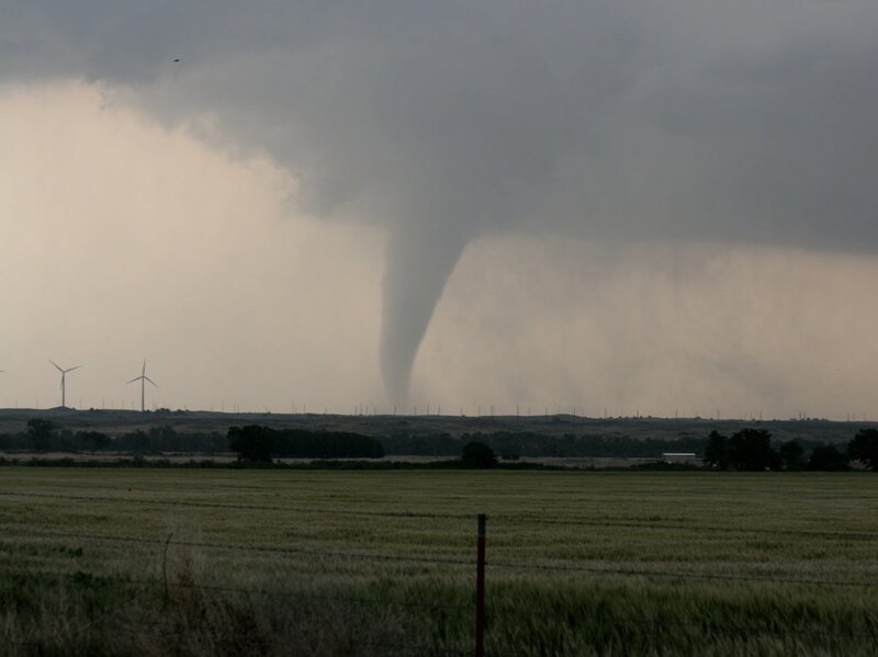 Tornado in Field