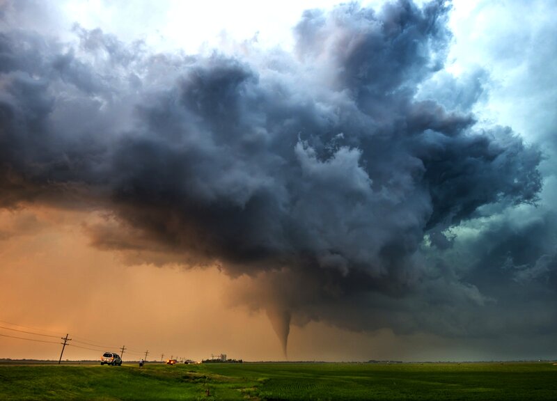 Tornado in Storm Cloud
