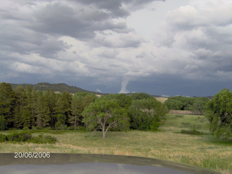 Tornado in the distance