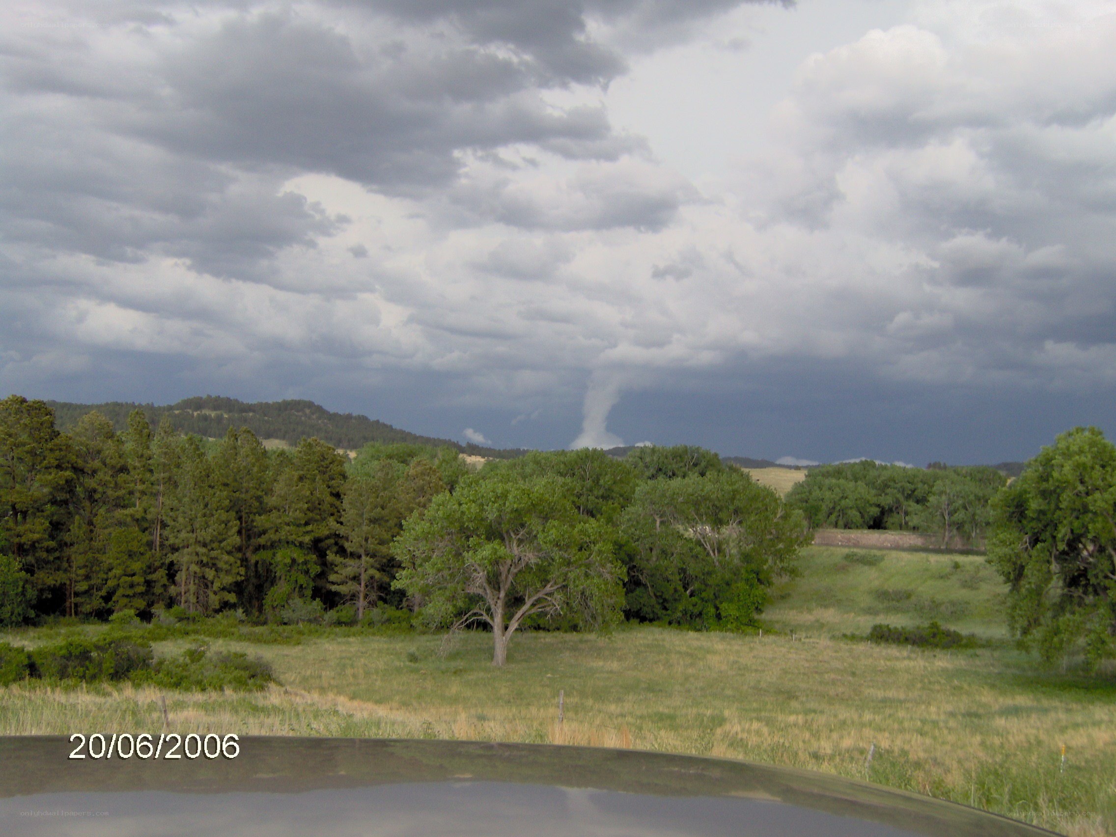 Tornado in the distance