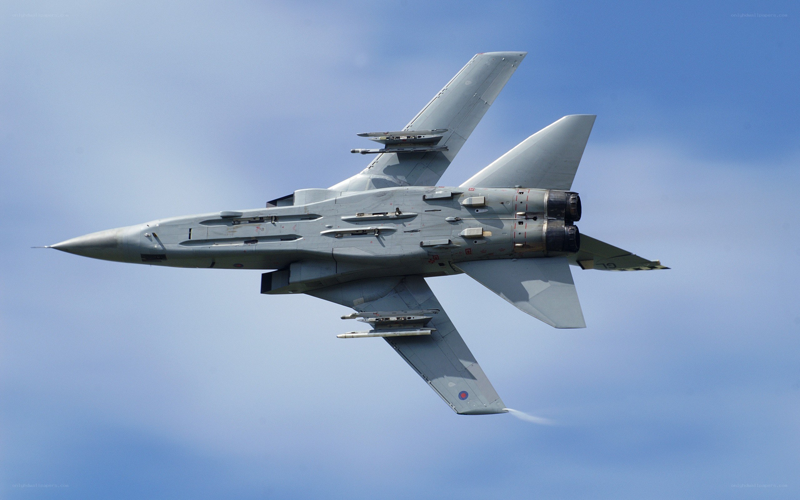 Tornado jet in flight