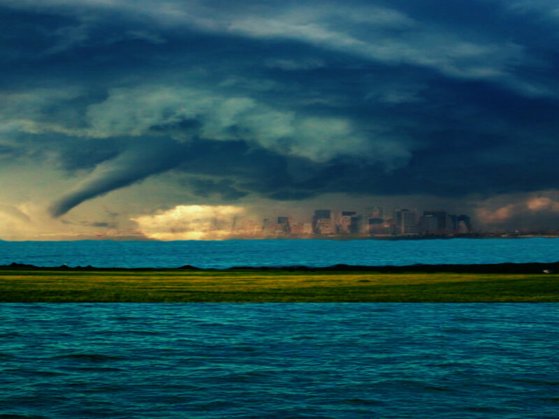 Tornado over City