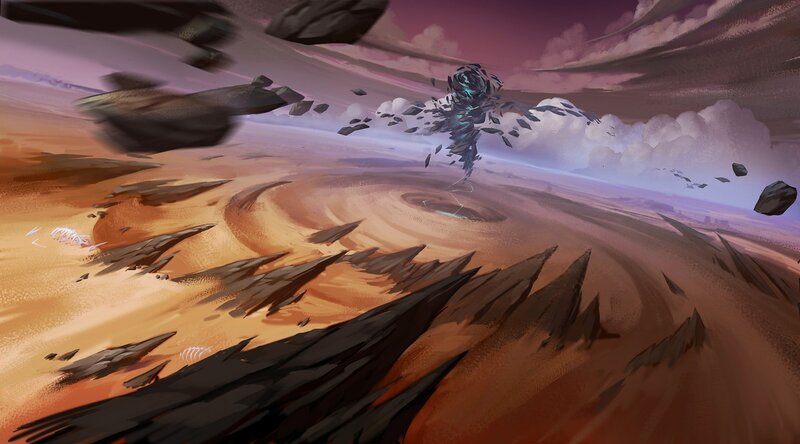 Tornado over Desert