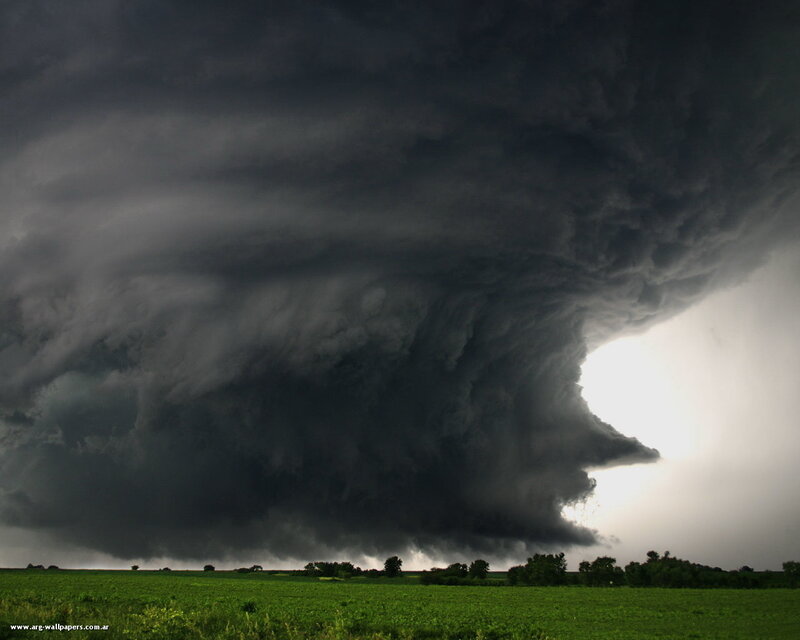 Tornado over Field