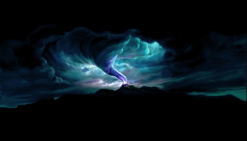 Tornado over Mountain
