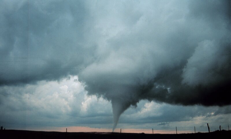 Tornado Touching Down