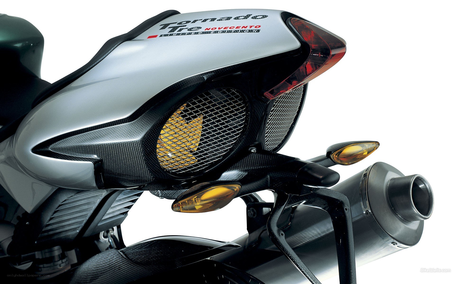Tornado Tre motorcycle rear view