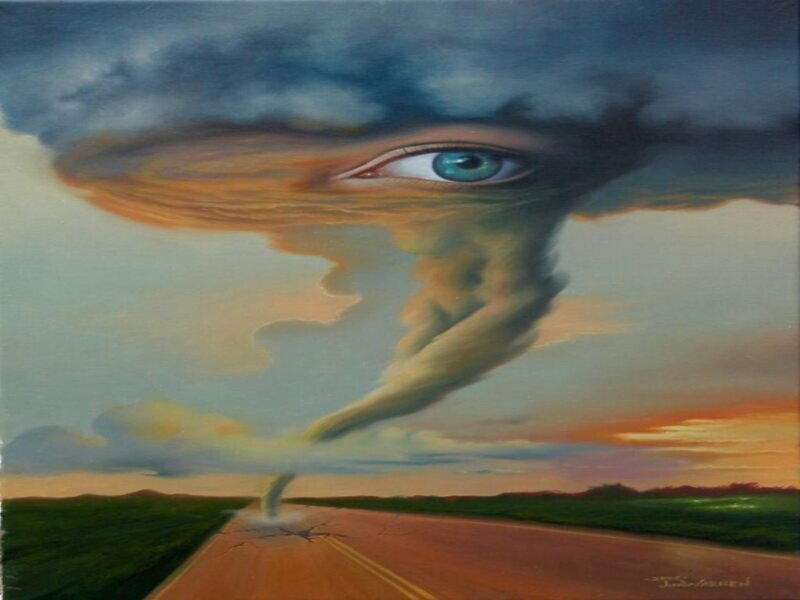 Tornado with Eye