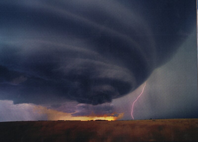 Tornado with Lightning