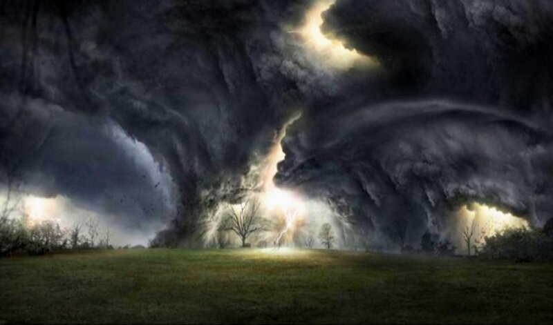 Tornadoes in a Field
