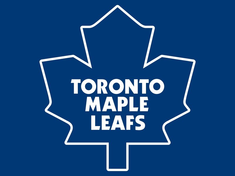 Toronto Maple Leafs Logo — Blue, Bold