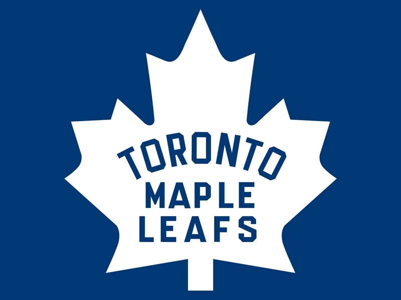 Toronto Maple Leafs Logo — Blue, Bold, Vector Art, Maple Leaf