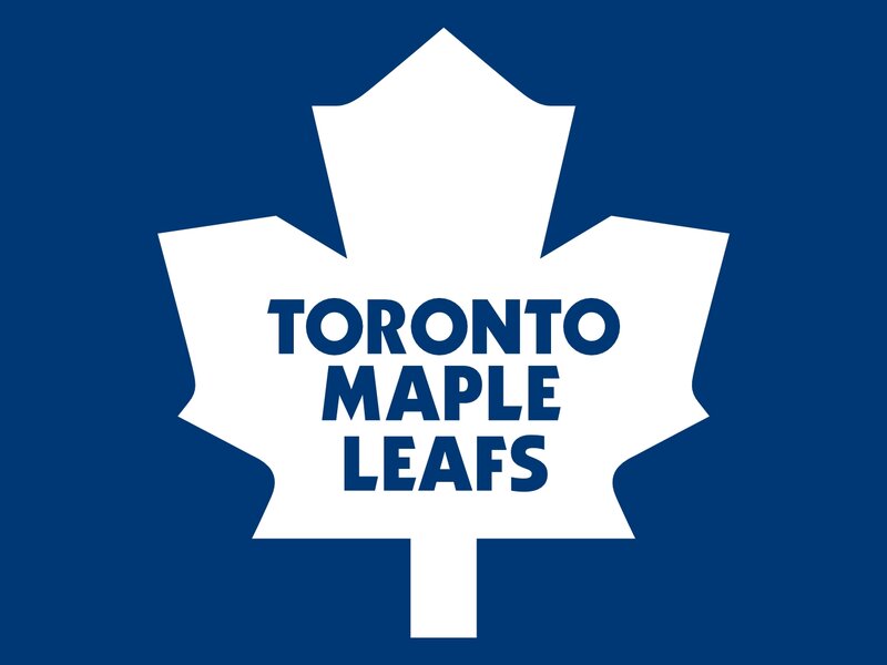 Toronto Maple Leafs Logo — Blue, Bold, Vector Art