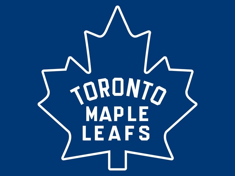 Toronto Maple Leafs Logo — Blue, Clean