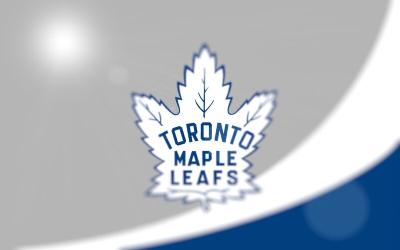 Toronto Maple Leafs Logo — Blue, Neutral, Vector Art, Leaf