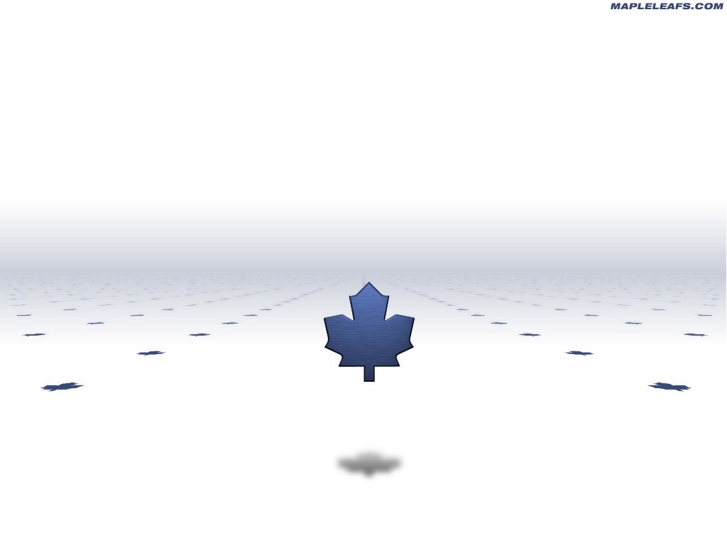 Toronto Maple Leafs logo on a white field