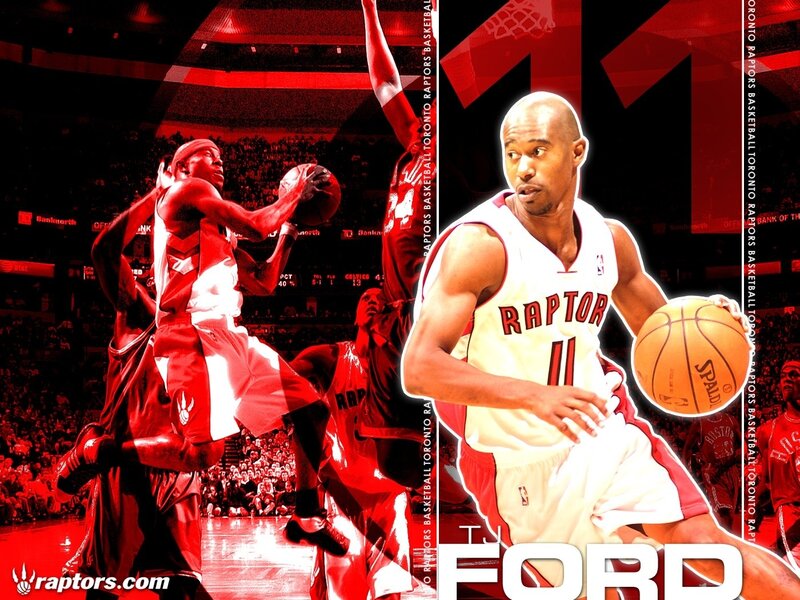 Toronto Raptors basketball poster