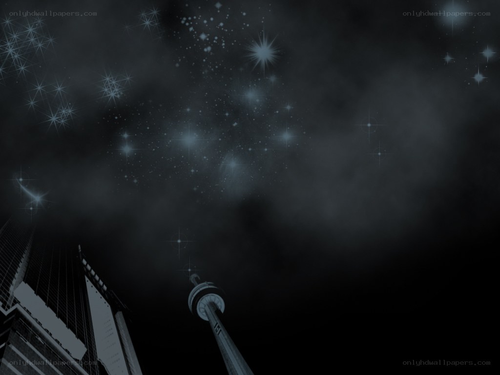 Toronto skyline at night
