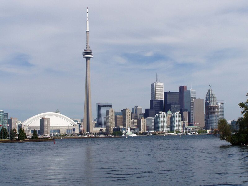 Toronto Skyline — Blue, Calm