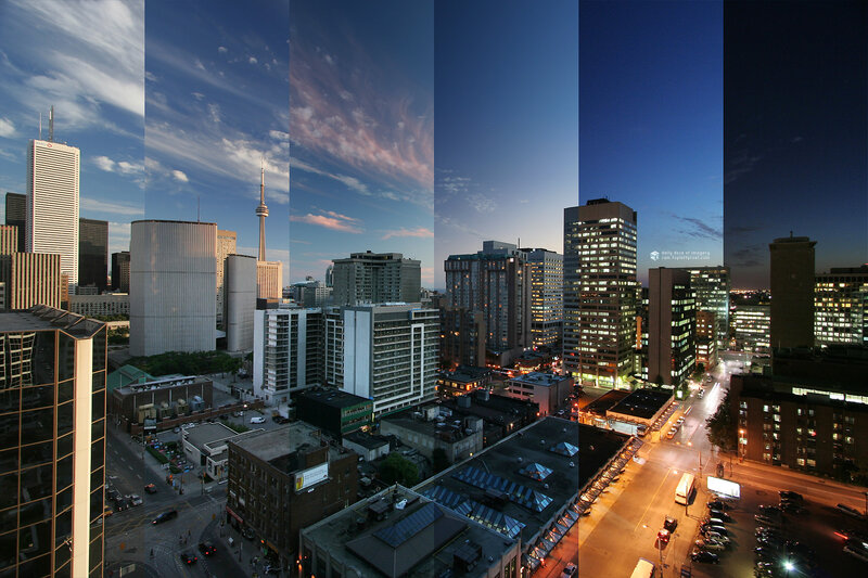 Toronto Skyline Collage