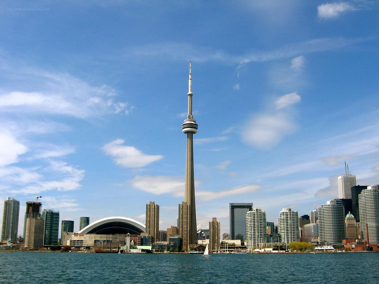 Toronto skyline with CN Tower