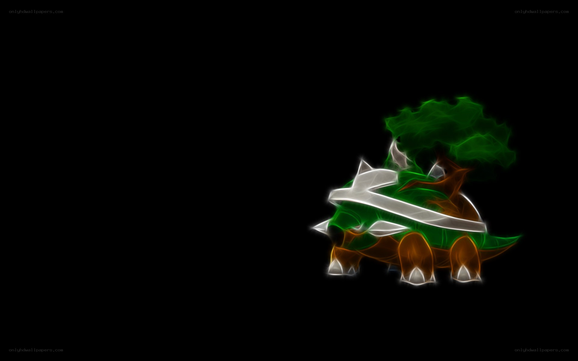 Torterra glowing art